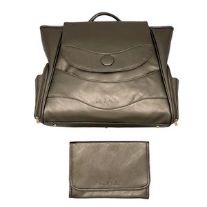 KaiNtalia Luna Bag Abalone Work Diaper Pump bag for all organizational needs.